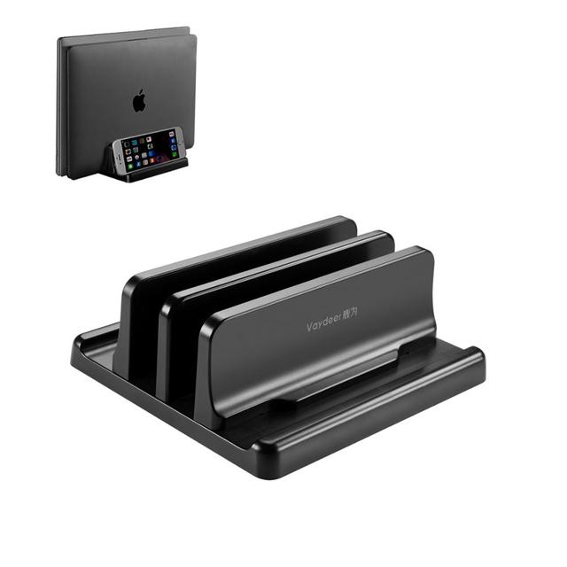 Support Vertical Réglable pour Ordinateur portable, Tablette & Smartphone