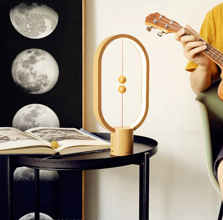Lampe LED Magnétique Balance - Design Moderne & Élégant