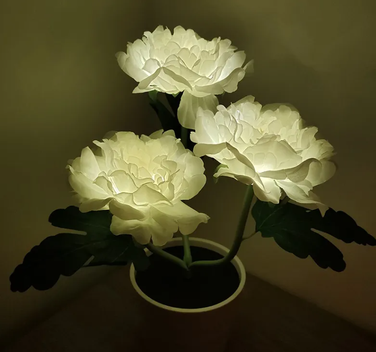 Lampe Fleurs LED - Ambiance Douce & Relaxante